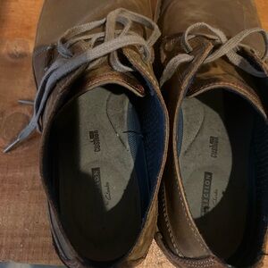 Clarks Men's BrownLeather Shoes